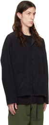 YMC Black Garment-Dyed Jacket