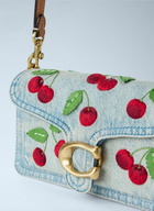 Coach Tabby Shoulder Bag 20 With Cherry Embroidery