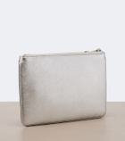 Valentino Garavani VLogo Swarovski®-embellished leather pouch