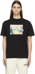 Palm Angels Black Mountain Panorama T-Shirt