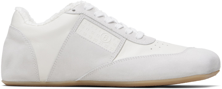 MM6 Maison Margiela • White Basketball Sneaker MM6 Maison Margiela Men main image 3