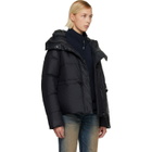 Canada Goose Black 'Tonal Label' Montgomery Down Jacket