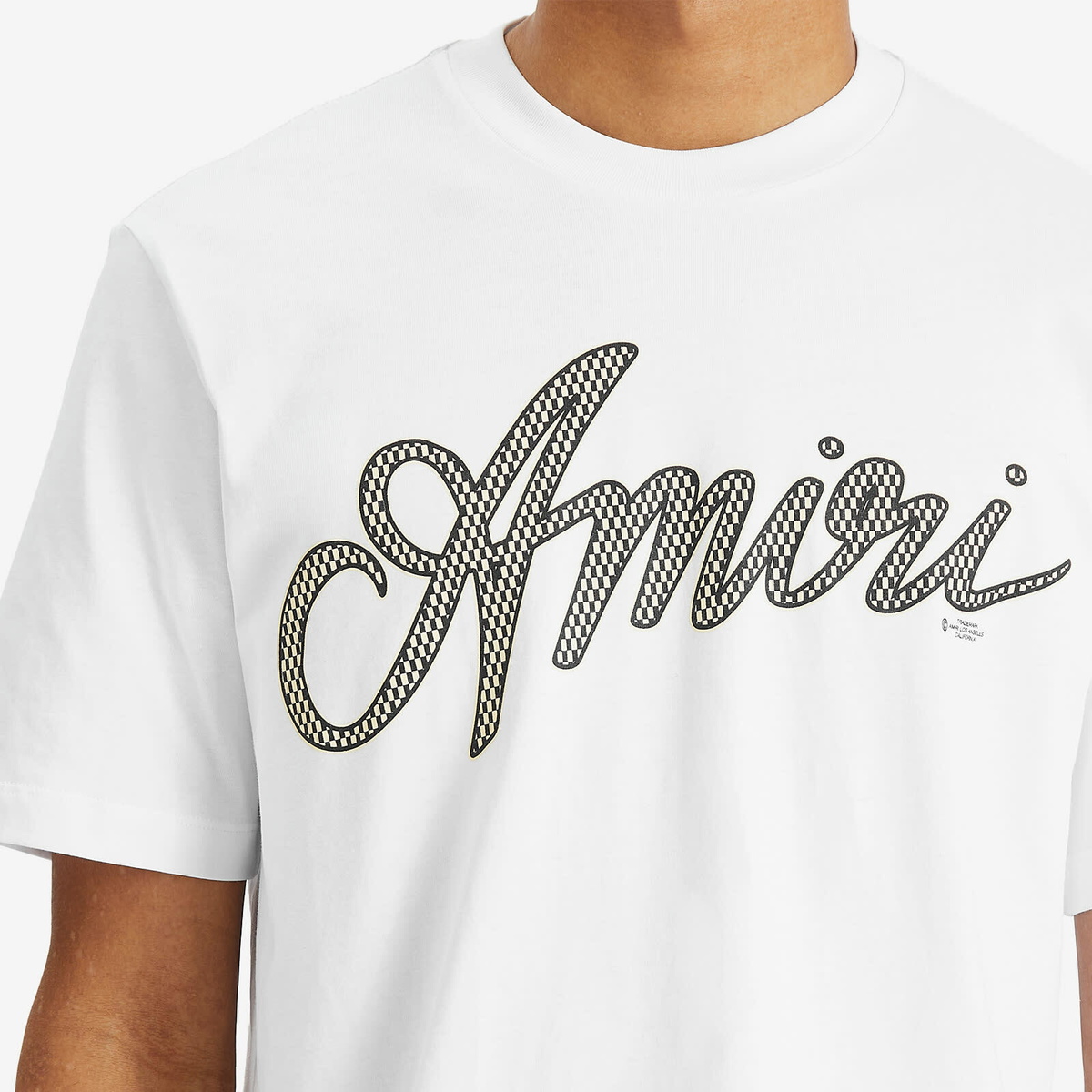 AMIRI Men's Script T-Shirt in White Amiri