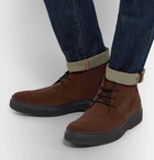 Tod's - Nubuck Desert Boots - Men - Brown