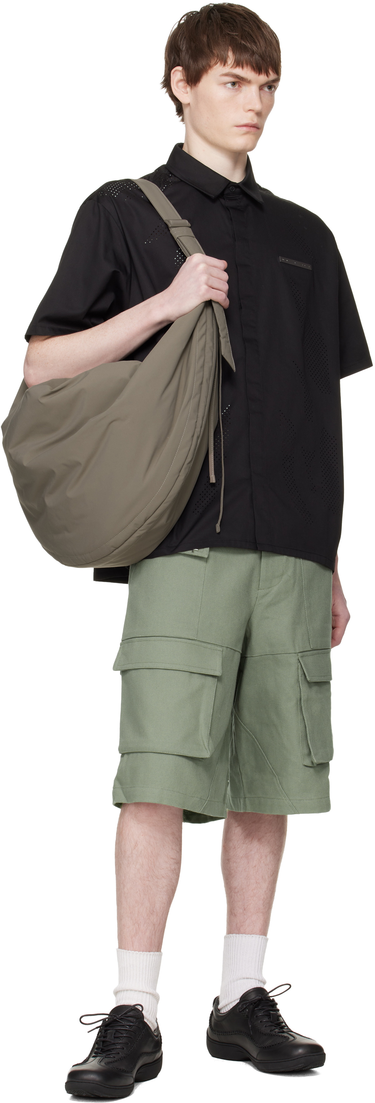 HELIOT EMIL Gray Cauda Bag