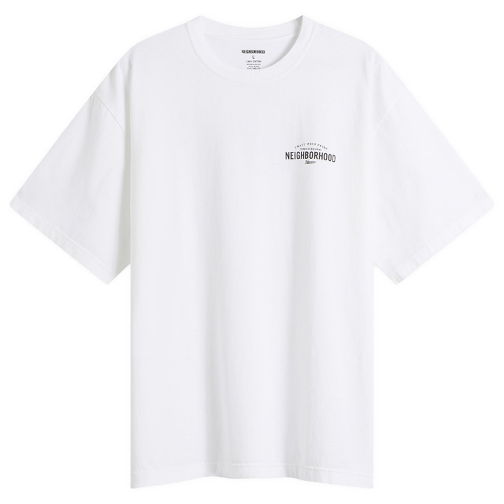 Photo: Neighborhood Men's SS-1 T-Shirt in White