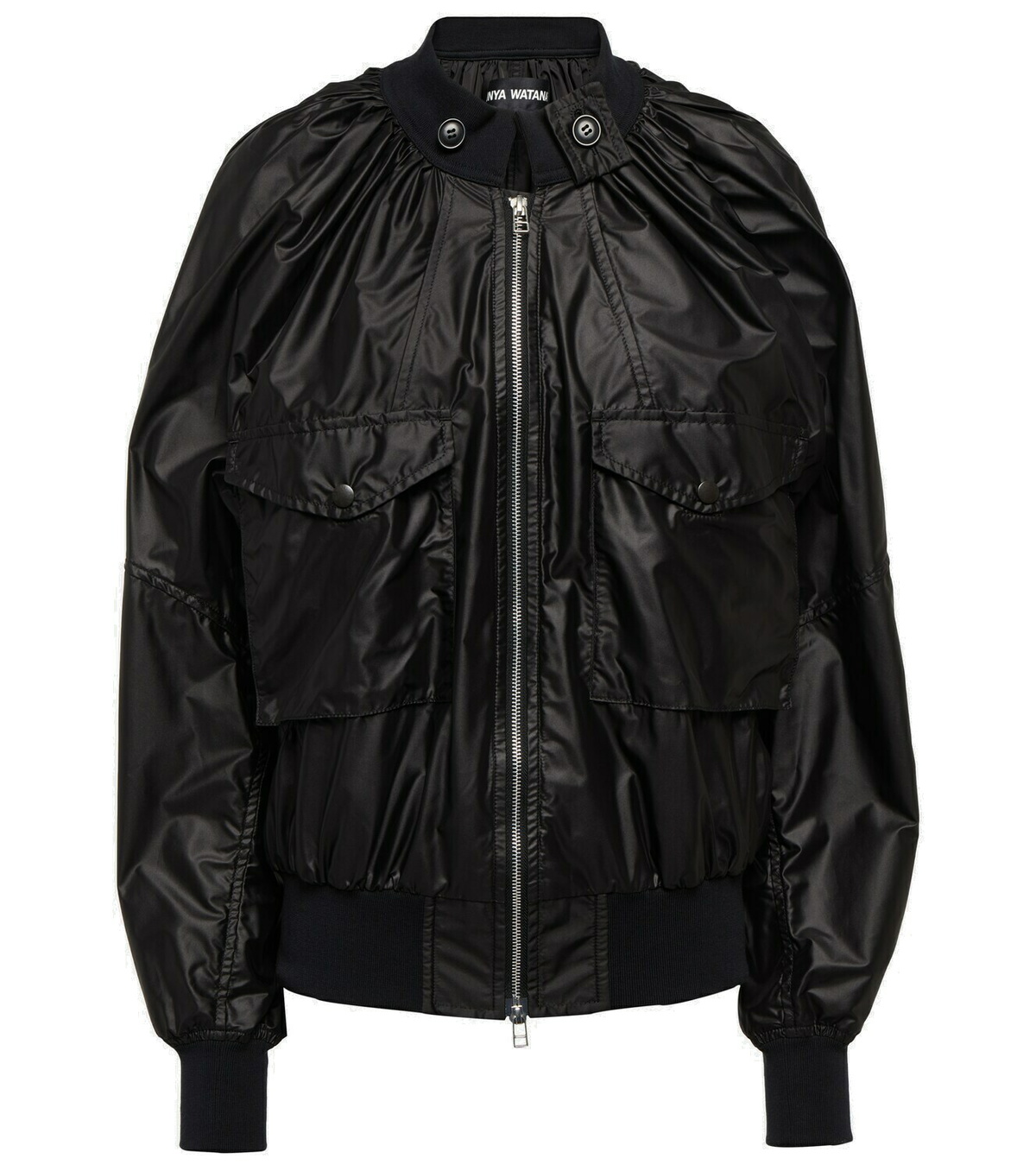 希少！JUNYA WATANABE Souvenier Bomber Jk JUNYA WATANABE - Over Bomber Jacket In Polyester And Cotton Oxford