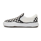 Miharayasuhiro Black and White Original Sole Slip-On Sneakers