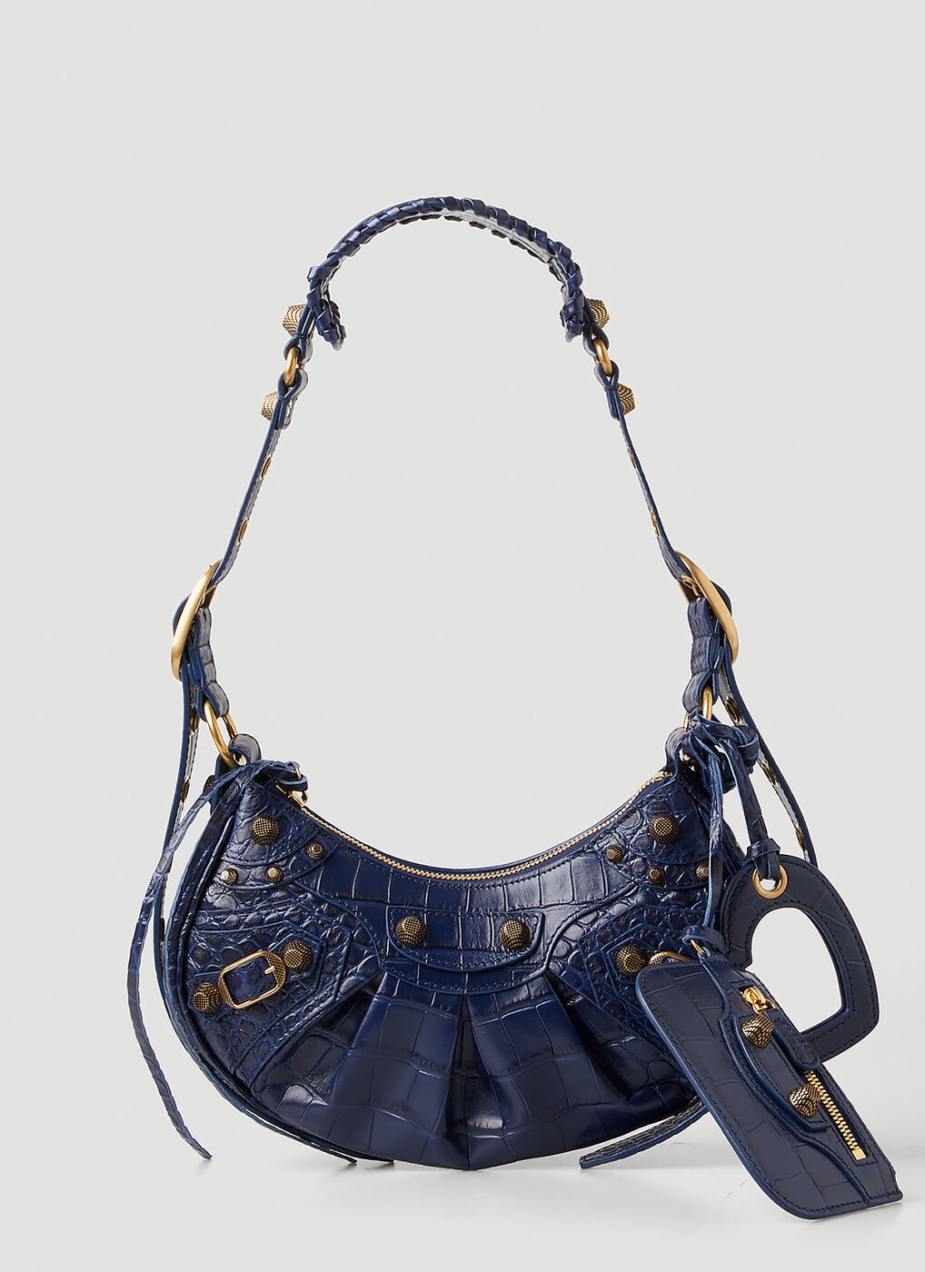 Women's Le Cagole Xs Shoulder Bag Denim in Blue