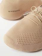 Givenchy - TK-360 Logo-Print Stretch-Knit Sneakers - Neutrals
