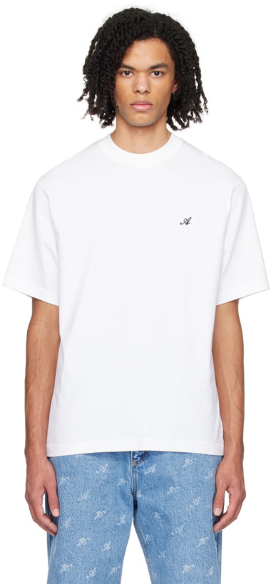 Photo: Axel Arigato White Signature T-Shirt