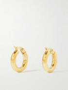 Tom Wood - Gold-Plated Hoop Earrings