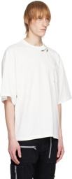 Undercover White Zip T-Shirt