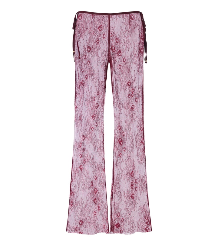 Photo: Bananhot Allen lace wide-leg pants