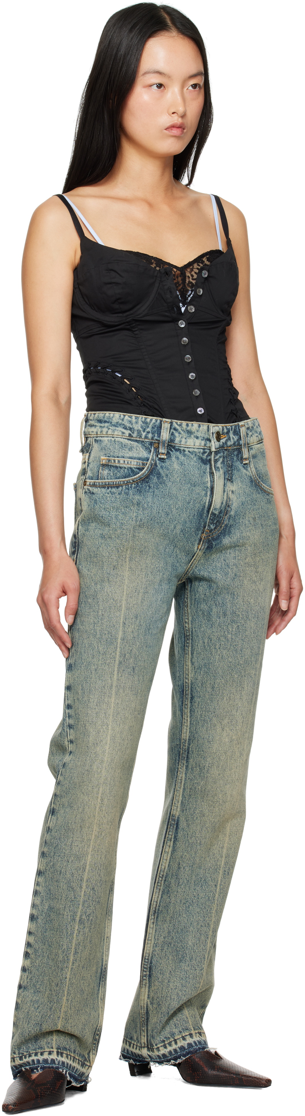 GUESS USA Blue Vintage Natural Washed Jeans