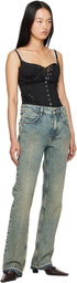 GUESS USA Blue Vintage Natural Washed Jeans