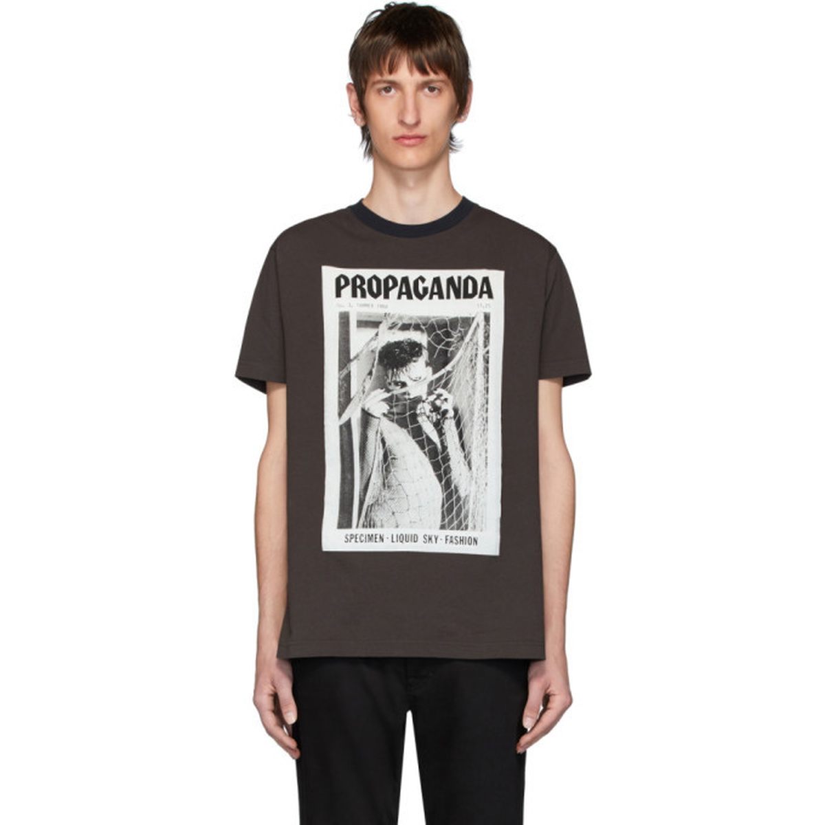Acne Studios Brown Propaganda Magazine Edition T-Shirt