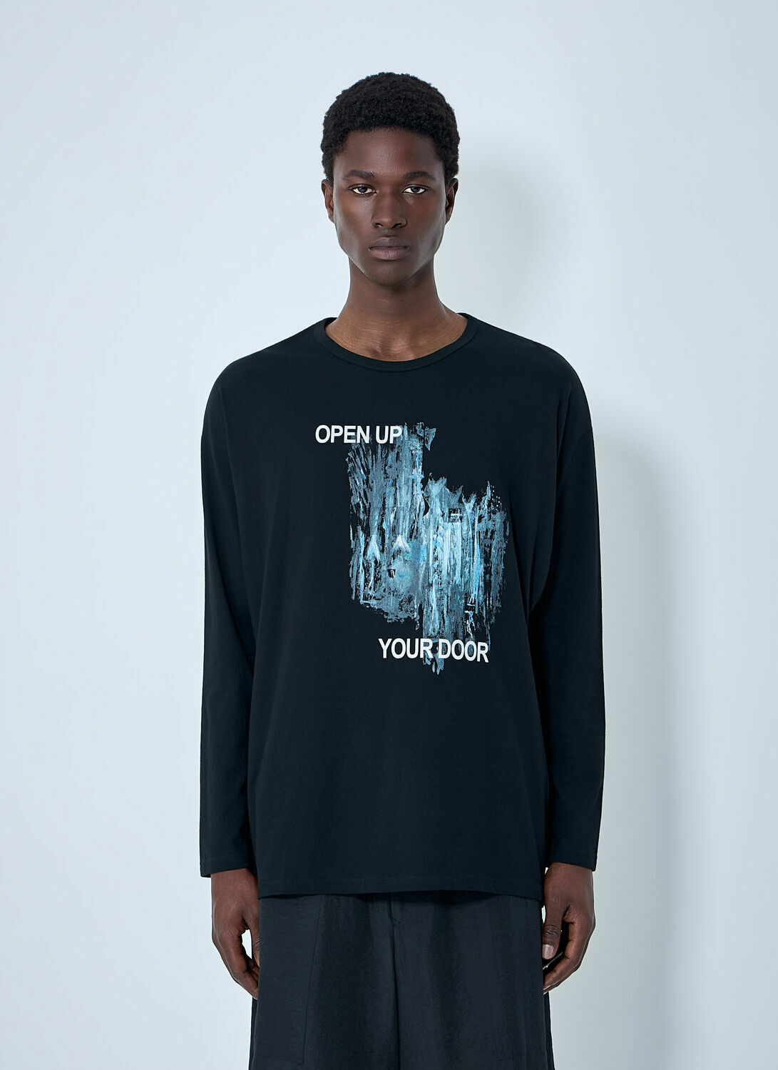 Yohji Yamamoto Gusset Long Sleeve T-Shirt