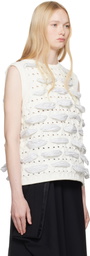 ADER error White Product. 58 Knit Vest
