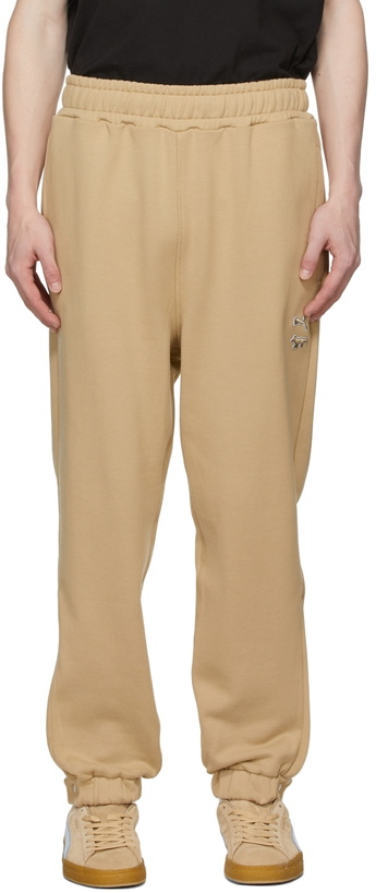 Photo: Maison Kitsuné Beige Puma Edition Lounge Pants