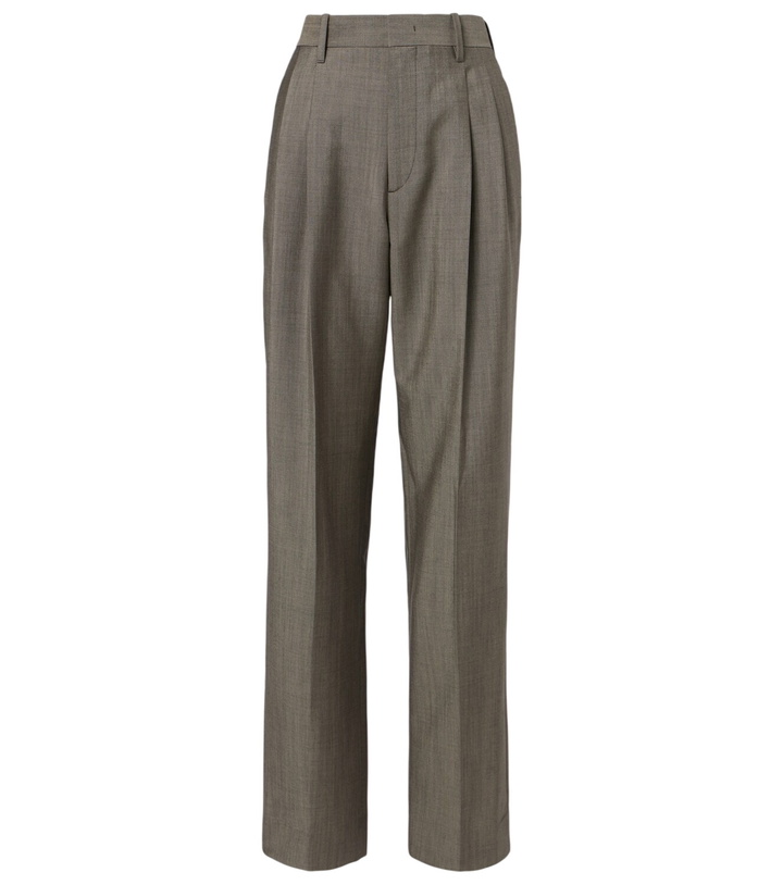 Photo: Victoria Beckham Wool and mohair straight pants