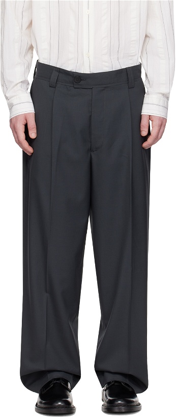 Photo: mfpen Gray Patch trousers