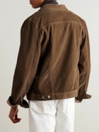 Officine Générale - Leo Cotton-Corduroy Jacket - Brown