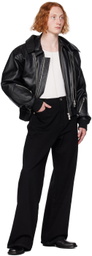 Dion Lee Black Classic Denim Jeans