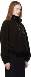 Rier Green Fleece Sweater