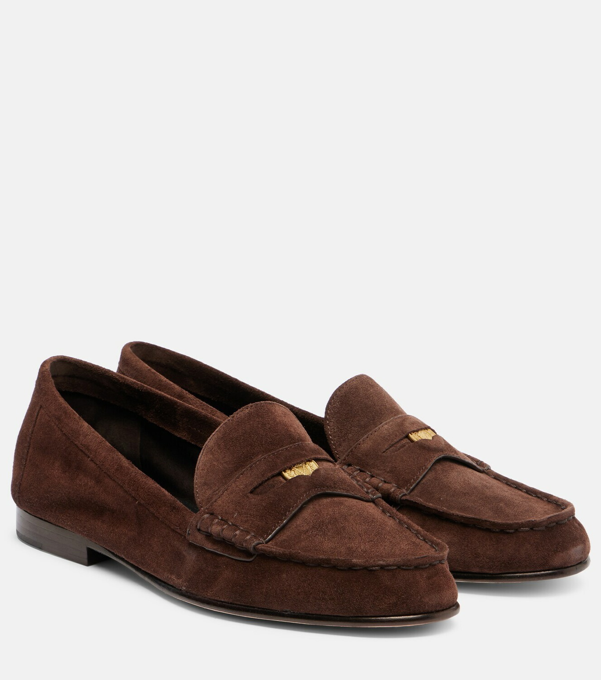 Veronica Beard Suede penny loafers
