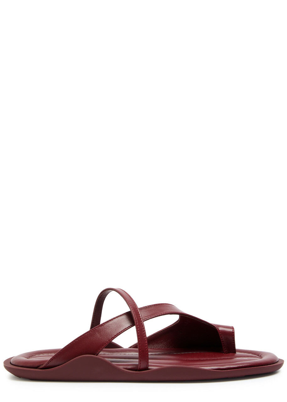 Gia Borghini Gia 17 Uni denim platform thong sandals Gia