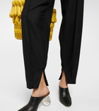 Loewe - High-rise wool pants