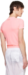 VETEMENTS Pink 'Princess Kenny' Fitted T-shirt