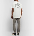 nonnative - Oversized Logo-Print Cotton-Jersey T-Shirt - Off-white