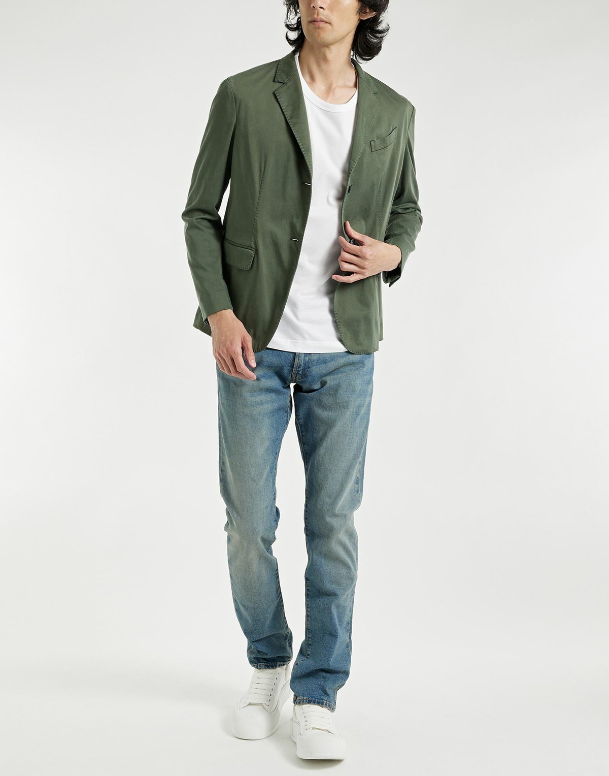 Boglioli Womens Blazer Dark in Green