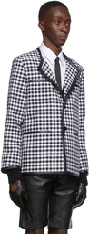 Ernest W. Baker Black Polyester Blazer