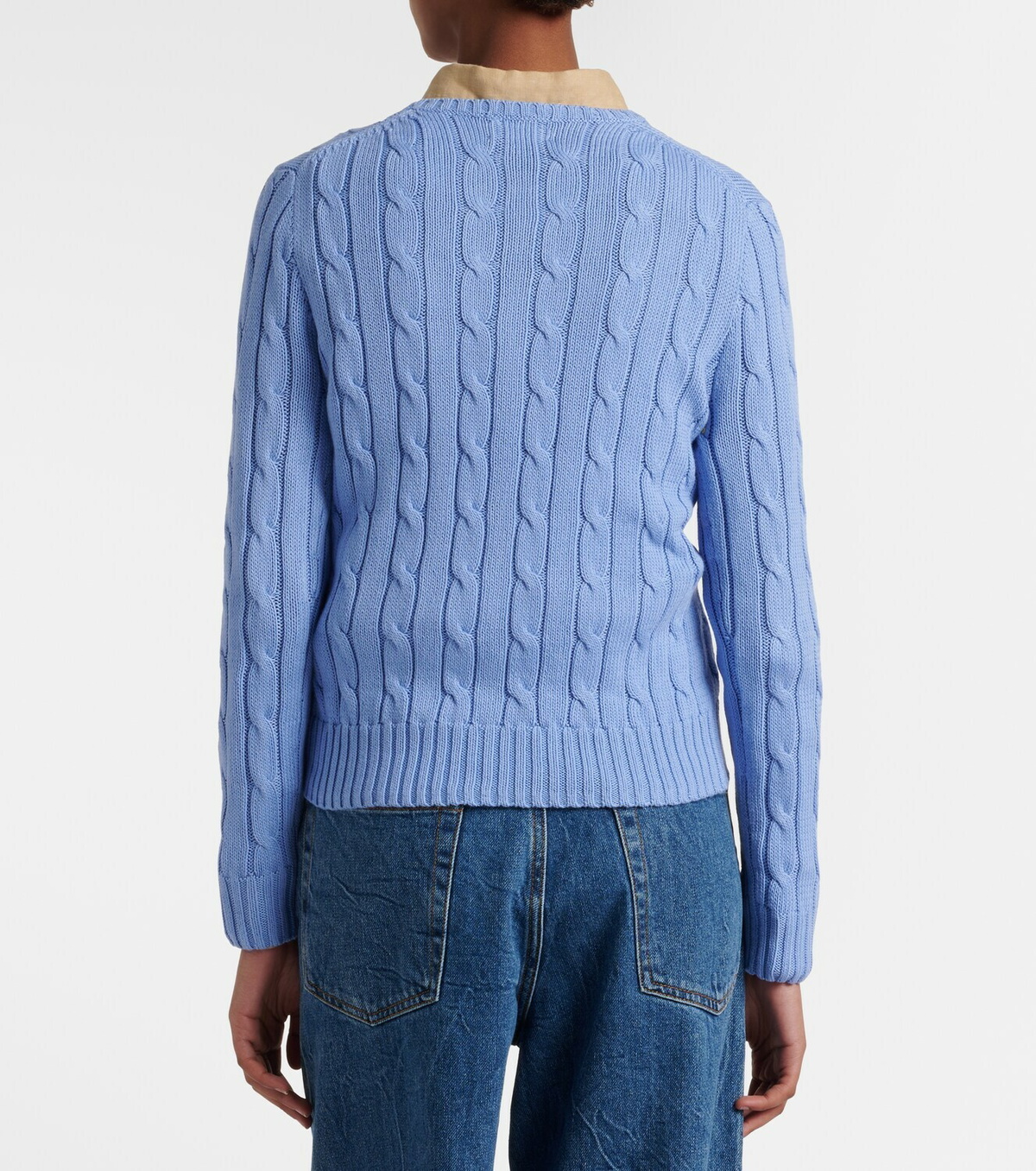 Polo Ralph Lauren Cable-knit cotton sweater