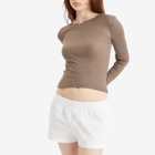 Fruity Booty Women's Poplin Boxers in White