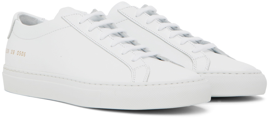 Common Projects White Achilles Sneakers Common Projects