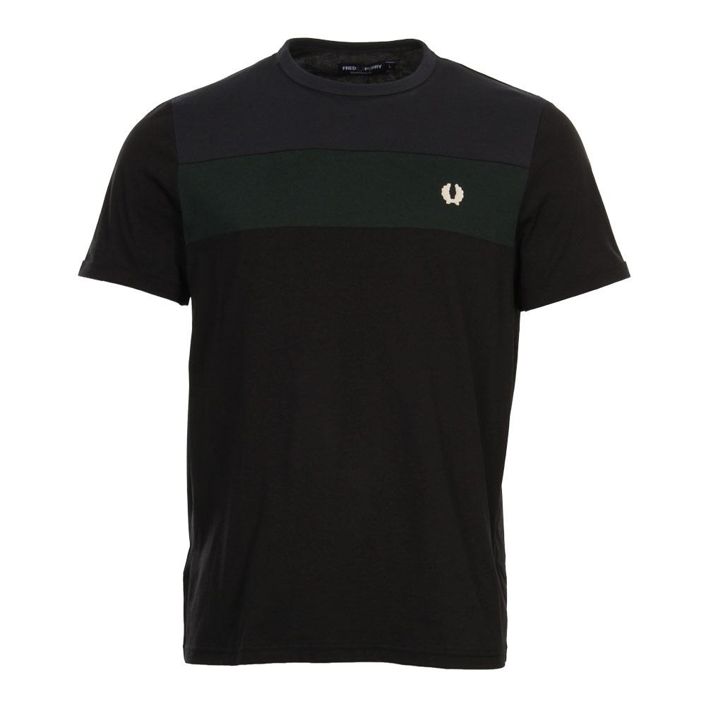 T-Shirt - Navy/Green