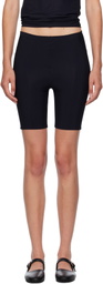 Jil Sander Black Second Skin Shorts