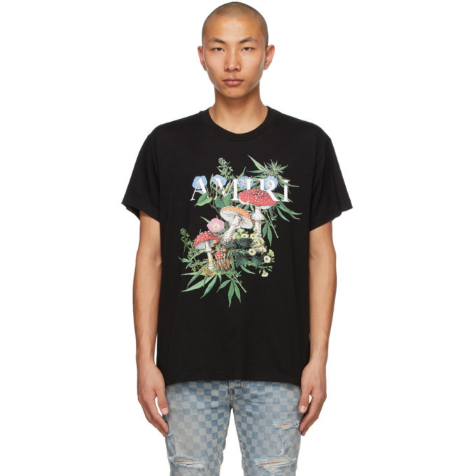 Photo: AMIRI Black Psychedelic T-Shirt