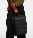 Loewe Military leather backpack