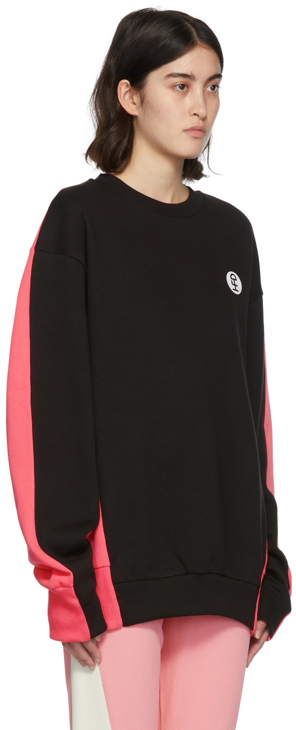 Honey Fucking Dijon Black & Pink Logo Sweatshirt