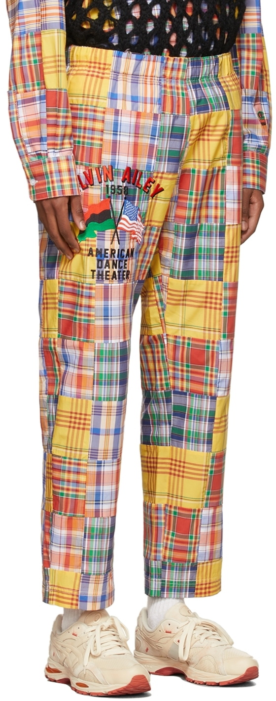 Denim Tears Multicolor Champion Edition Patchwork Lounge Pants