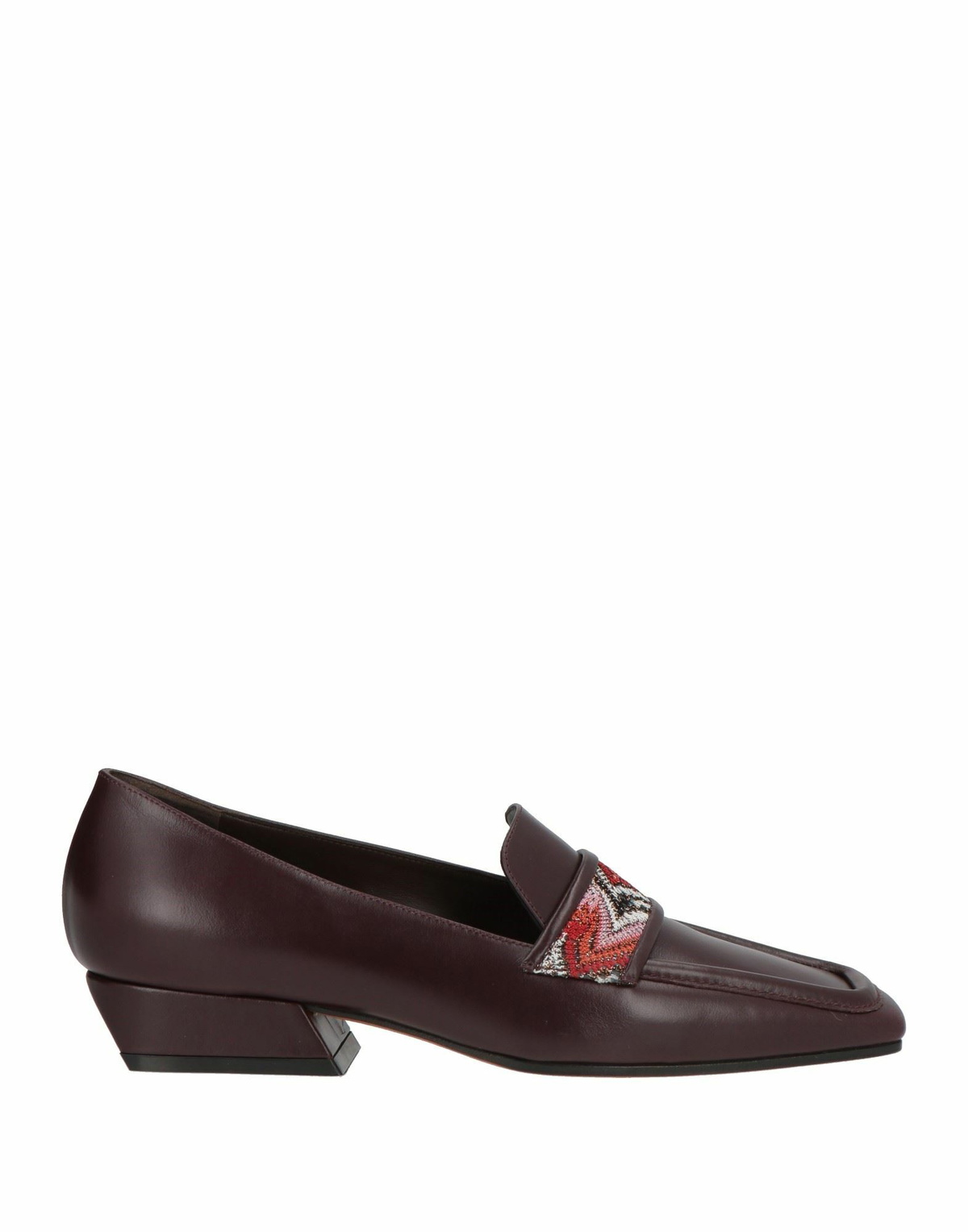 Missoni Womens Loafers Burgundy