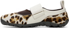 Wales Bonner Beige & Brown Jewel Mary Jane Sneakers