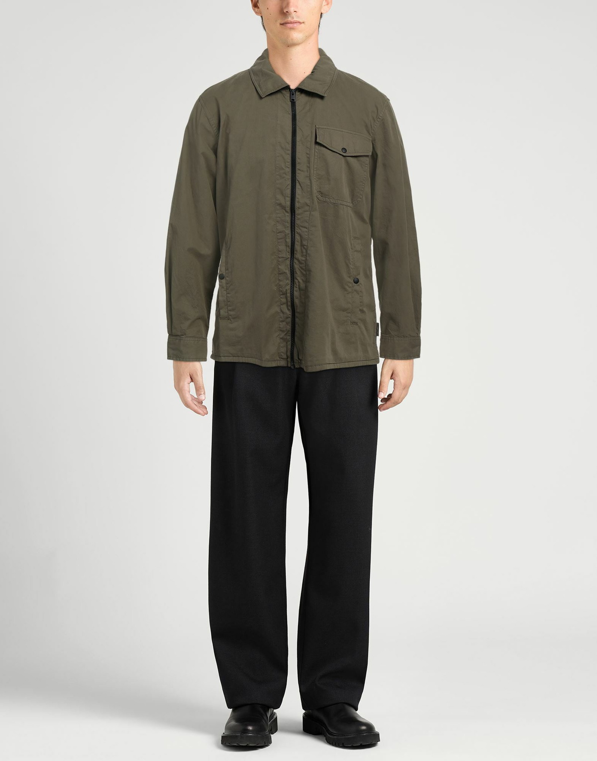 Woolrich Mens Jacket Military in Green