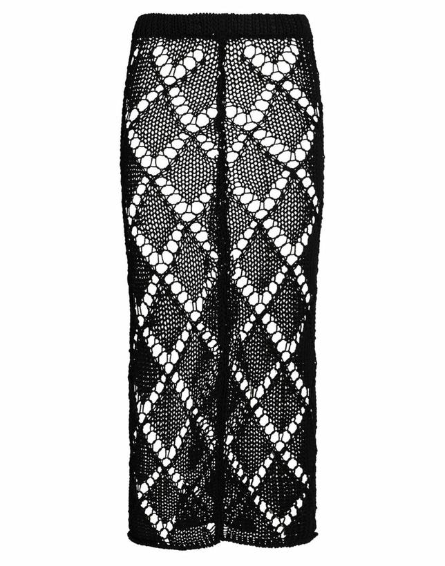 Photo: Jucca Womens Maxi skirt in Black
