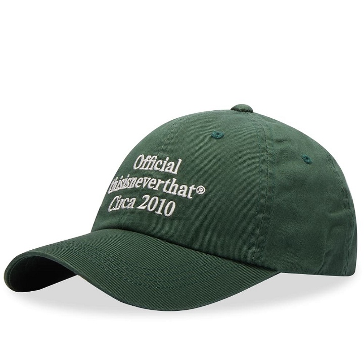 Photo: thisisneverthat Men's Times Cap in Green